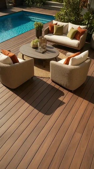Decking Kayu Bengkirai — Kayu Solid
